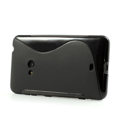 Силиконови гърбове Силиконови гърбове за Nokia Силиконов гръб S-Case ТПУ за Nokia Lumia 625 черен